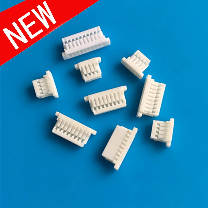 50pcs JST SH1.0 Connector 1.0mm Pitch Connector 2P 3P 4P 5P 6P 7P 8P 9P 10P 11P 12P 2Pin 3Pin 4Pin 5Pin 6Pin 7Pin 8Pin 9Pin