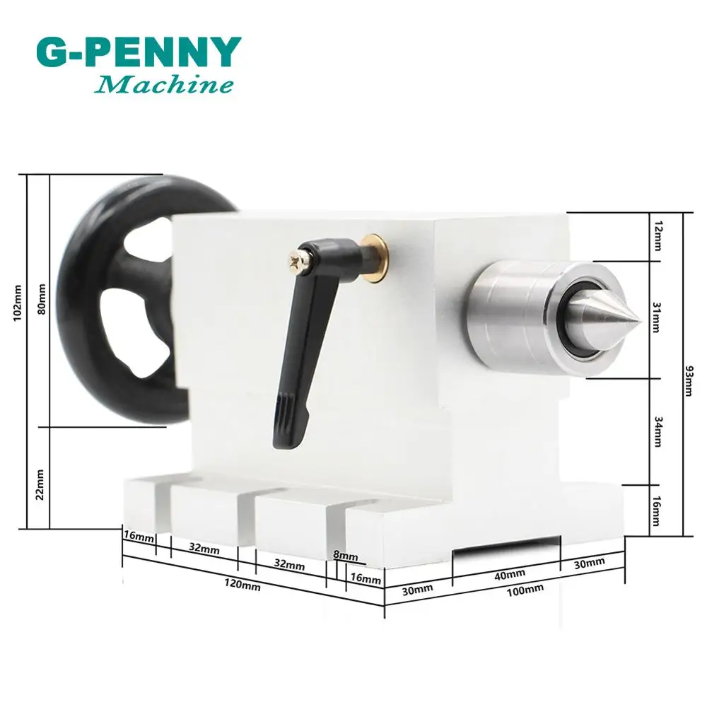 Oś obrotowa CNC 100mm uchwyt 3 szczęki 4 szczęki 4th osi + konik podzielnica CNC oś obrotu z CNC Nema34 silnik krokowy