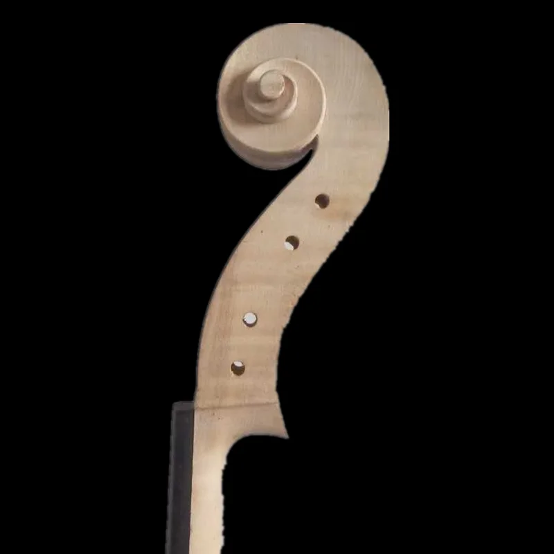 White Cello 4/4 size unvarnished cello with ebony fingerboard