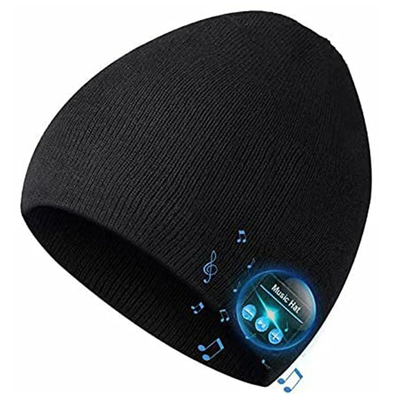 

Bluetooth Beanie,Mens Gifts Bluetooth Hat,Gift for Men and Women,V5.0 Bluetooth Beanie Hats,Hand Free Wireless Headphone Beanie