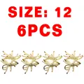 6 PIEZAS TAMAÑO 12