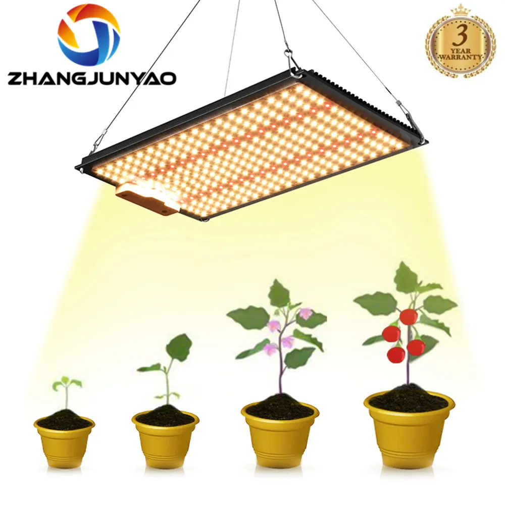 Samsung Chip Full Spectrum 240W LED 252Pcs 3000K LM301B Quantum Lamp, Dimmable, Suitable for All Stages of Plant Growth