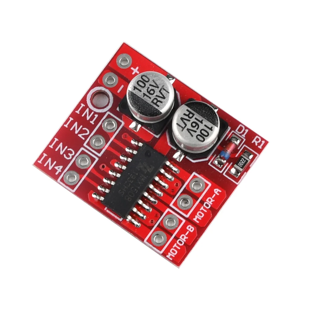 1.5A 2-Way MX1508 DC Motor Driver Module PWM Speed Dual H-Bridge Stepper L298N