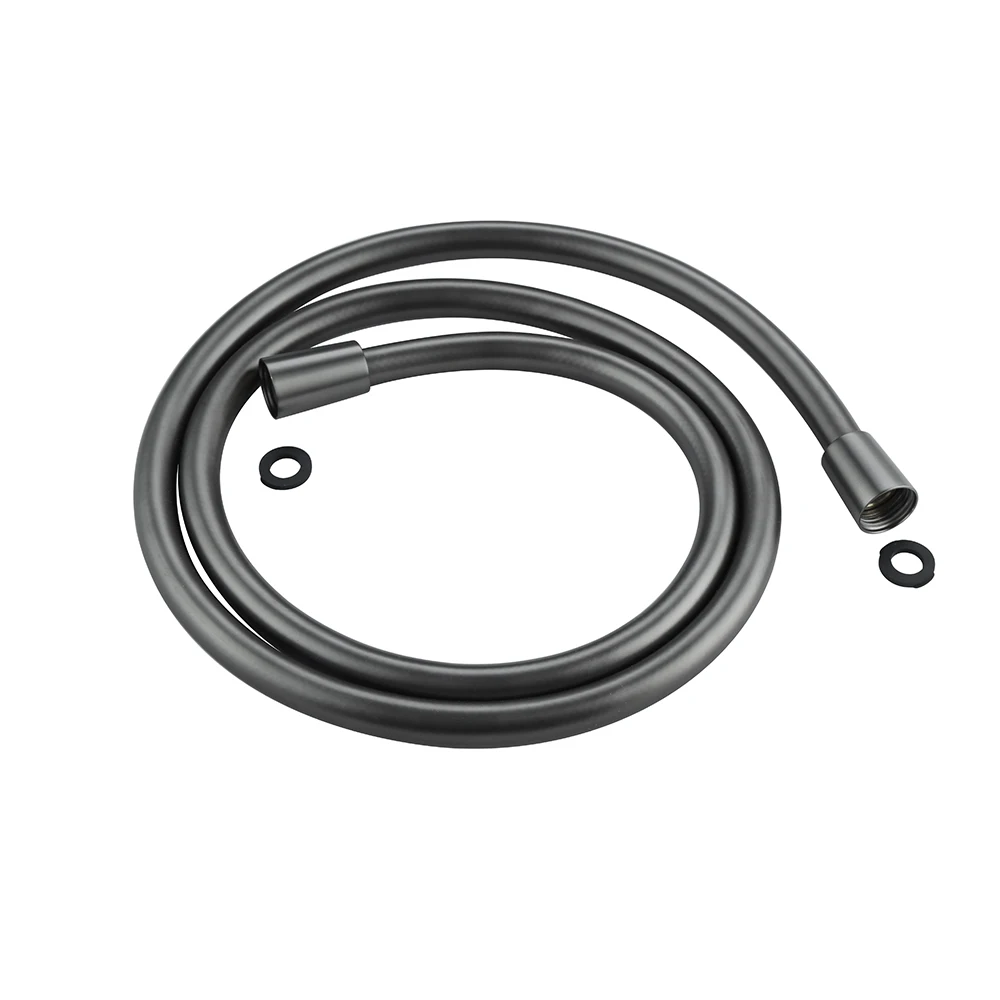 

1.2-2M Gun Grey Shower Hose High Pressure PVC Faucet Handheld Shower Plumbing Accessory Flexible Hose GI/2 Universal Interface