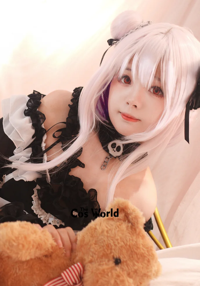 Virtual YouTuber VTuber Hololive Uruha Rushia ชุดอะนิเมะคอสเพลย์เครื่องแต่งกาย