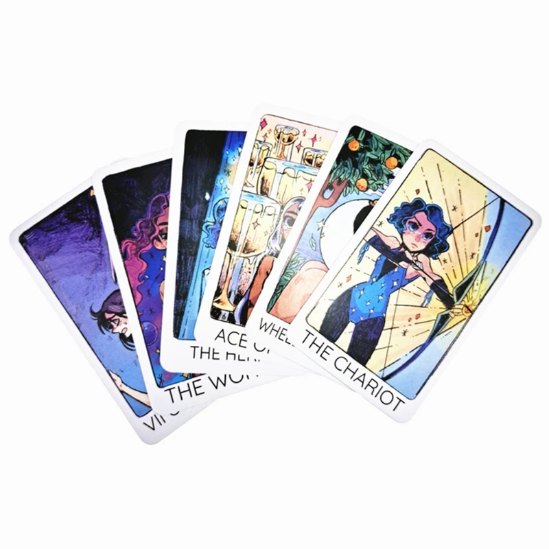 Juego de mesa de Tarot de tres ojos, baraja de 78 cartas en inglés, oráculo, fiesta de amigos