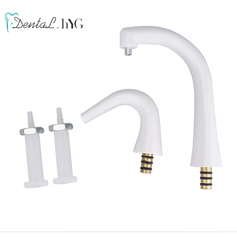 Dental Chair Unit Water Pipe Tube Hose Supply Spittoon Cupping Gargle Water Supply Base Ceramic Pipe Plumbing Instruments