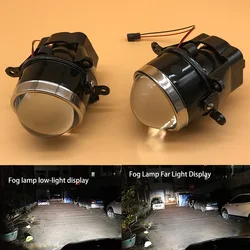 NEW LED Xenon H11 Lens Fog Light Automobile refitting For Renault Duster Megane 2/3 Fluence Koleos Kangoo 2003-2015