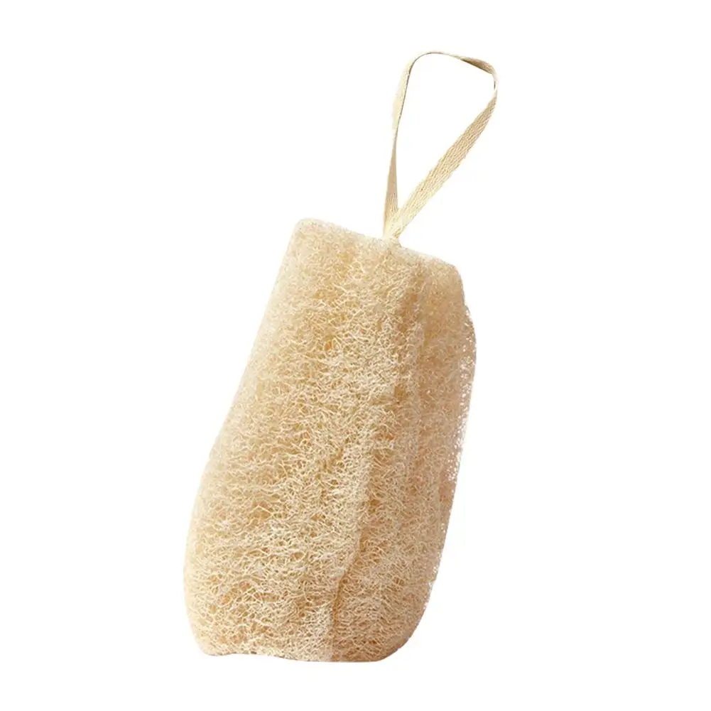 Natural Loofah Sponge Body Exfoliating Scrubber Dish Scouring Pad Bath Sponge Biodegradable Loofah Sponge For Kitchen Bathroom