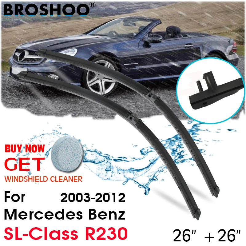 Car Wiper Blade Front Windscreen Windshield Wipers Blades Auto Accessories For Mercedes Benz SL-Class R230 26