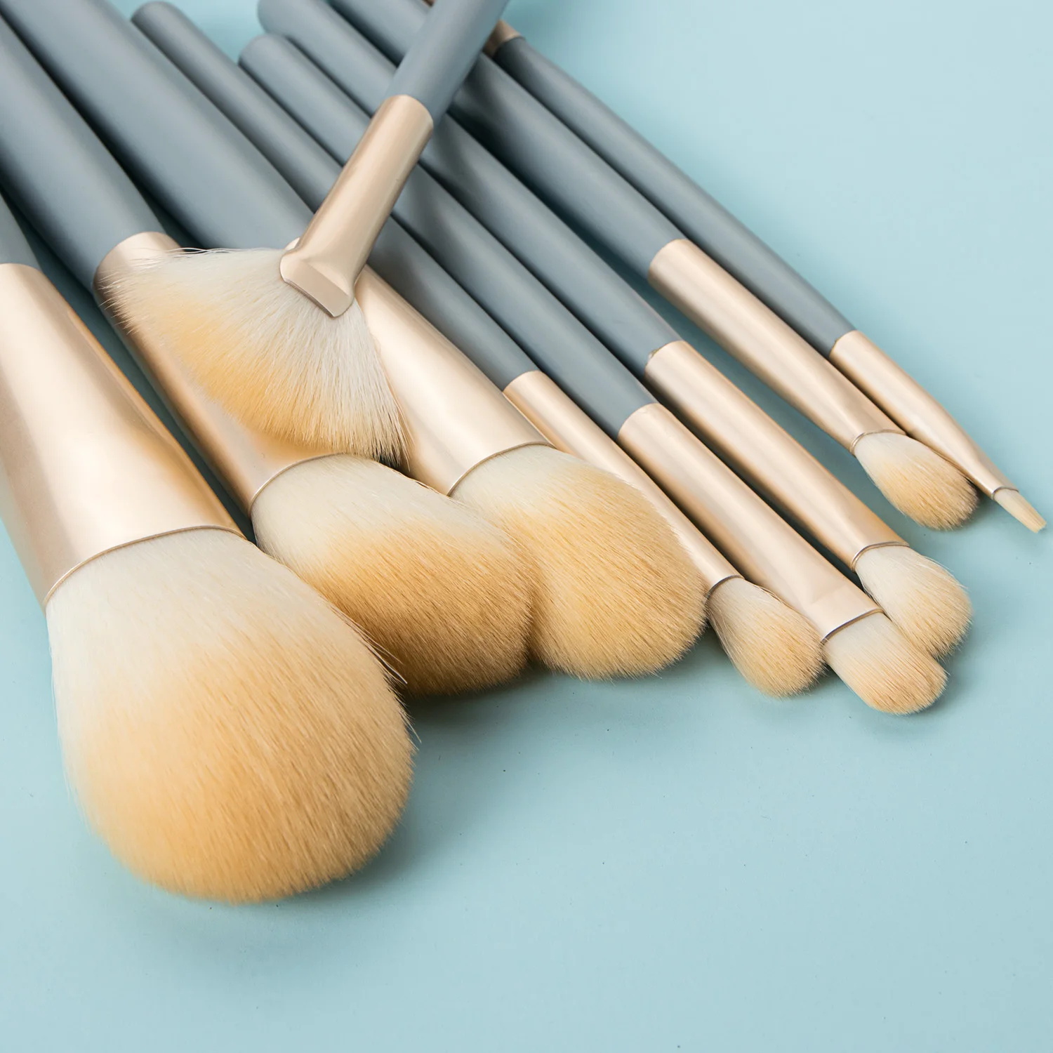 Ronshadow 9PCS Makeup Brushes Set Brochas Maquillaje Pincel De Maquiagem Kit Rangement Maquillage Beauty Packaging Makeup Tools