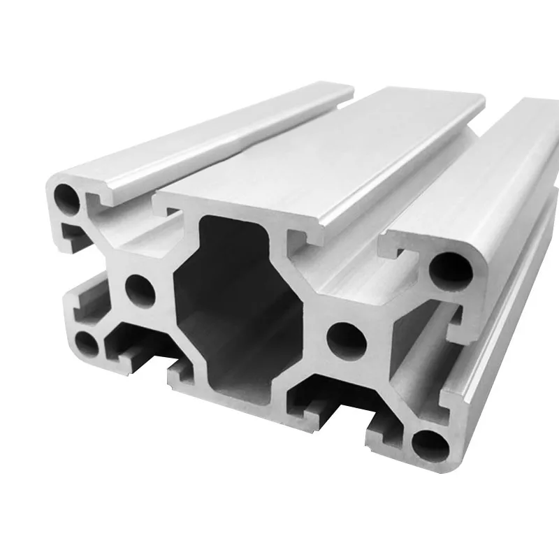 European Standard Aluminum Alloy Industrial Aluminum Profile  3030 3060 4040 4060 Small Automatic Rail Equipment Profile Flow