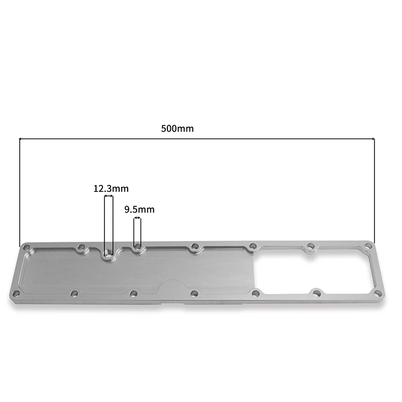 Calentador de rejilla de aluminio con juntas para Dodge Ram, 6.7L, Cummins-YX02881, 2007-2018