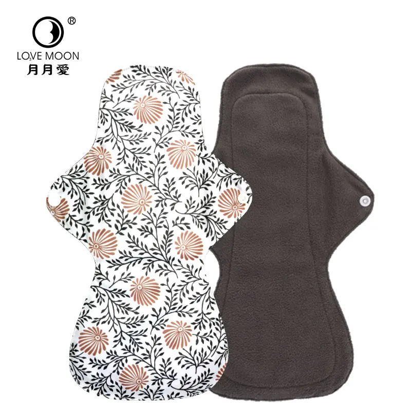 سراويل نسائية قابلة لإعادة الاستخدام منصات الطمث للحشايا الشهرية قابلة للغسل منديل صحي نسائي فترات النظافة اليومية ماصة #5