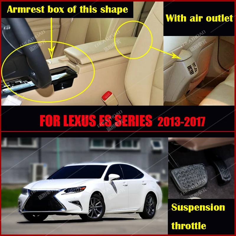 Car Floor Mats For LEXUS ES Series ES200 ES250 ES300h ES350 2013-2017 Auto Foot Pads Custom Carpets Interior Accessories Parts