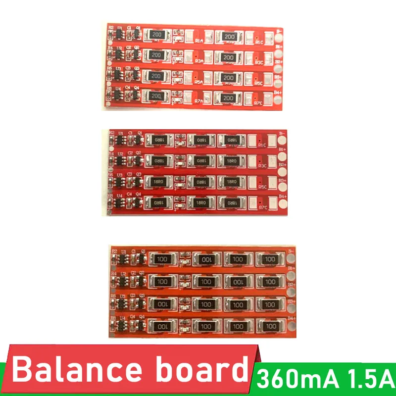 1S 2S 3S 4S 3.2V LiFePo4 iron phosphate Lithium Battery BMS Charging Protection Balance limiting Board 6S 7S 8S 3.6V 500mA 1.5A