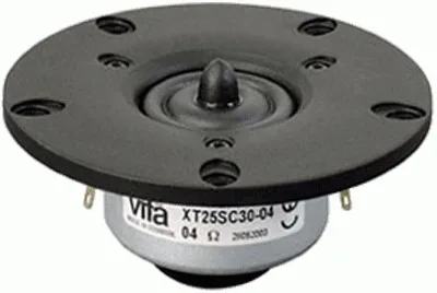 1 sztuka (1 głośniki) oryginalna dania VIFA głośnik wysokotonowy magnetyczny XT25TG30 jeden 04 D-10 4mm 4 Euro 120w otwór 70mm głośnik wysokotonowy