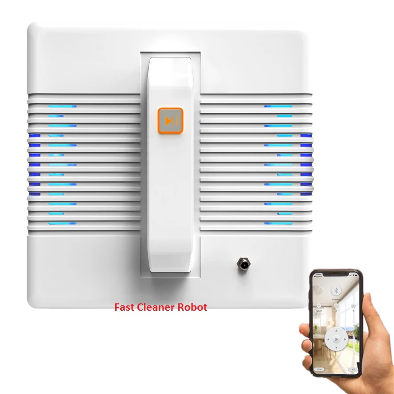 Newest Smartphone App Control Robot Window Glass Cleaner, Auto Glass Cleaning robot with Anti-falling,Remote Control