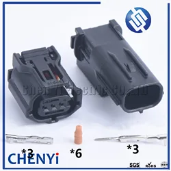 3 Pin male or female 6189-1129 6188-4920 12353 Wire Connector Headlight Lamp Socket Camshaft Sensor Plug For Toyota Lexus