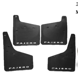 Front Rear Mud Flaps For Mitsubishi Pajero Montero 2007-2019 Splash Guards Mud Flap Mudguards Car Fender Accessories 2008 2009