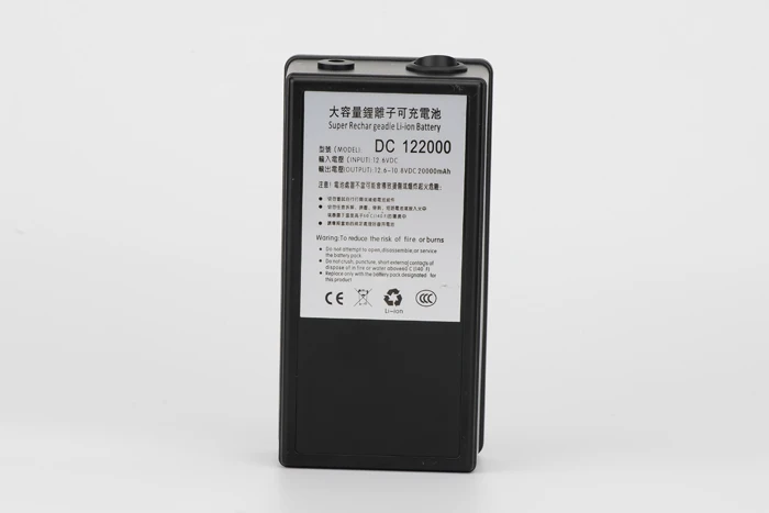 MasterFire DC 12 В 20000 мАч аккумуляторная портативная литий-ионная батарея с чехлом для камер видеокамер постоянного тока 122000