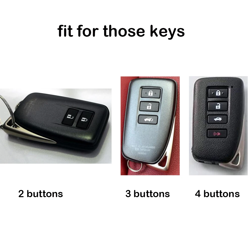 silicone key cover remote car key case for Lexus RX300 NX LX RX RX450 IS GS IS 300h 2/3/4 buttons key protection shell