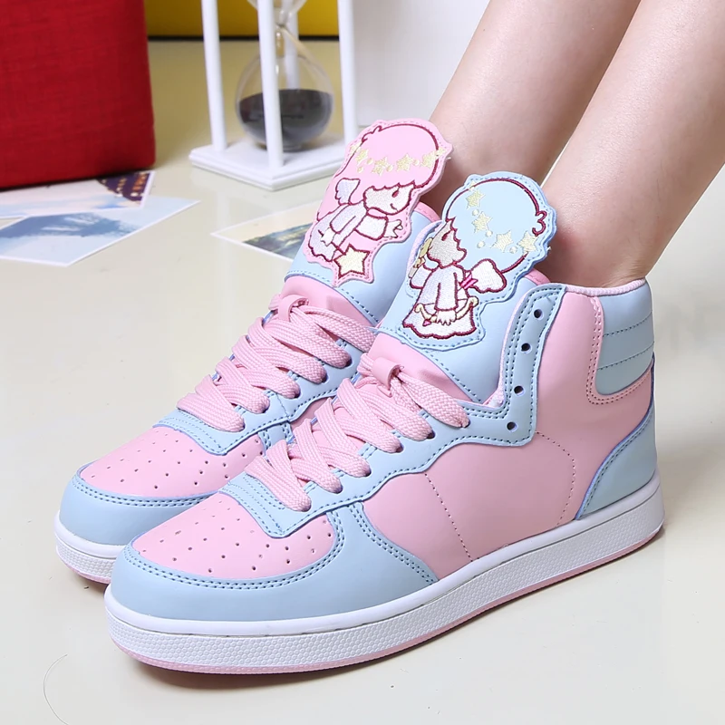 sweet lolita anime cosplay Anime lolita shoes cartoon mould pink princess women shoes high help student cosplay shoes