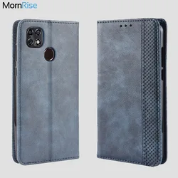 For ZTE Blade 20 Smart Case Book Wallet Vintage Slim Magnetic Leather Flip Cover Card Stand Soft Cover Luxury Mobile Phone Bags