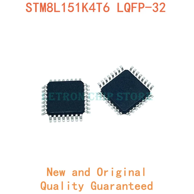 5PCS STM8L151K4T6 STM8L151K6T6 STM8S003K3T6C STM8S103K3T6C LQFP32 LQFP-32 QFP32 QFP-32 original and new IC chip micro controller