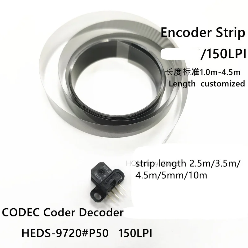 

Original Heds-9720 # P50 ribbon encoder 150lpi 3.3V 5V printer camera main decoder encoder sensor Wholesale