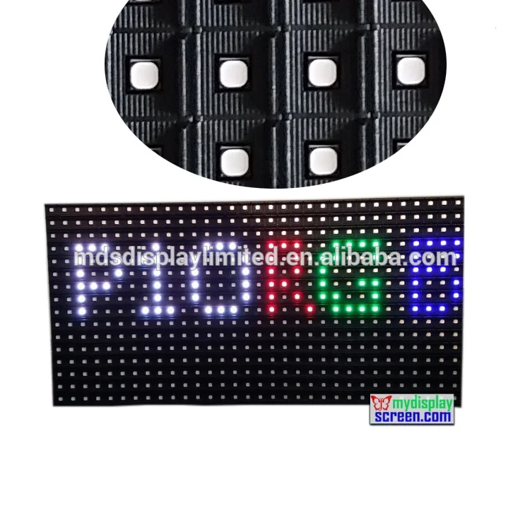 320*160mm p10 full video display led screen outdoor smd pantalla led exterior 1/2 scan rgb led matrix