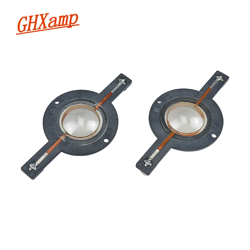 GHXAMP 25.4mm Treble Voice Coil 25.5 Core Tweeter Flat Aluminum Wire Coil For 10Inch 12Inch 15Inch Audio Speaker Parts 2PCS