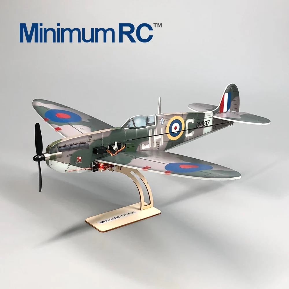 DIY Mini Spitfire RC Warbird Outdoor Kids Toy