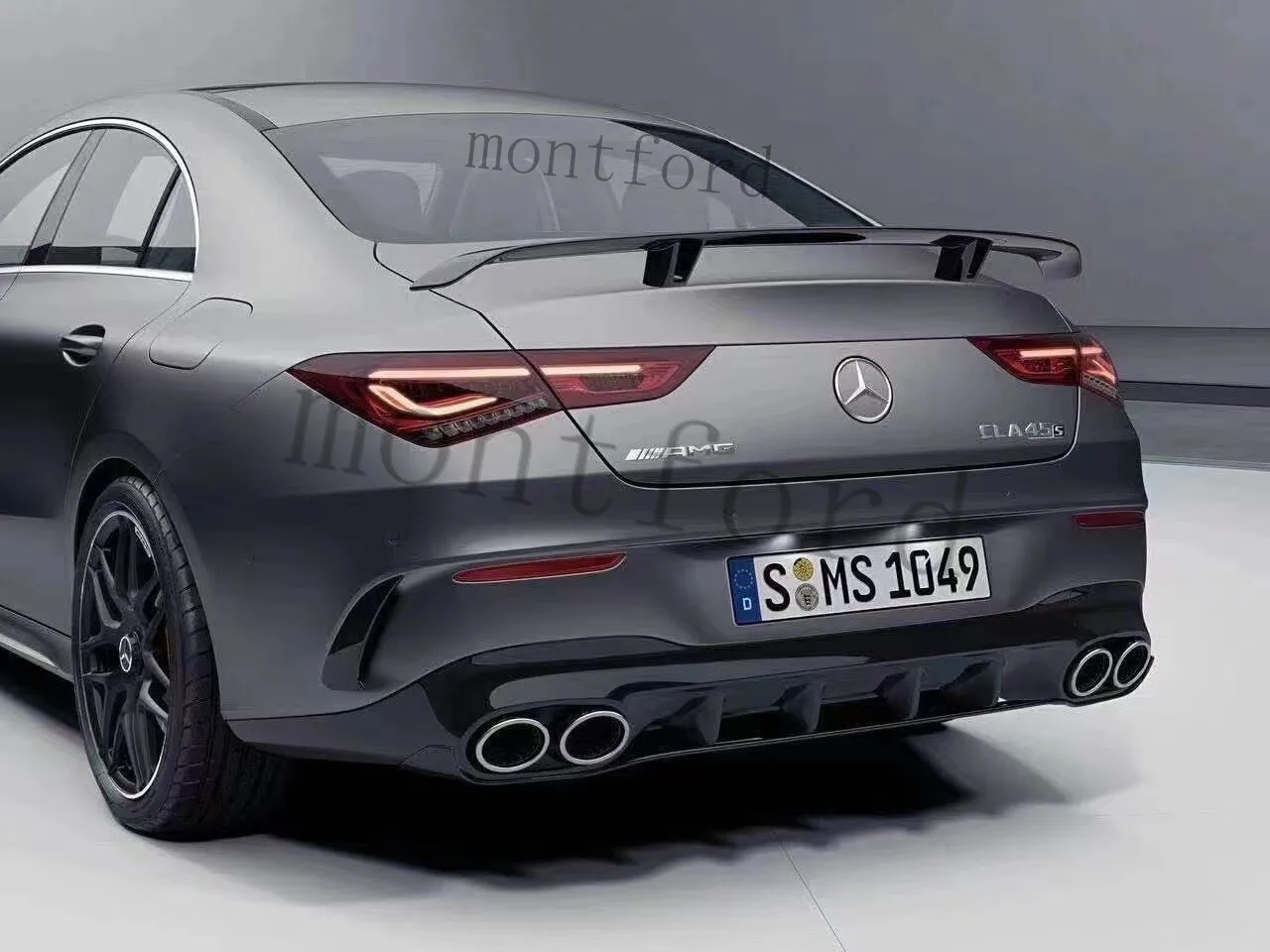 

Car Styling Rear Spoiler for Mercedes Benz C118 CLA Class 2019-2021 CLA180 CLA200 CLA250 CLA220 CLA35 45 ABS Rear Trunk Spoiler