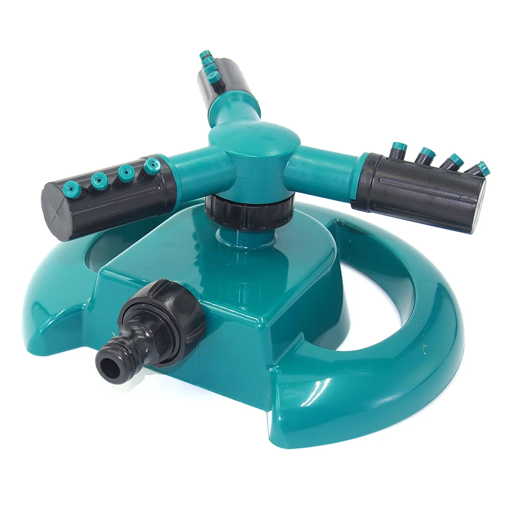 Garden Yard Automatic Watering Spikes Watering Equipment Plant Waterer Lawn Sprinklers Garden 360° Rotating Sprinkler irrigation