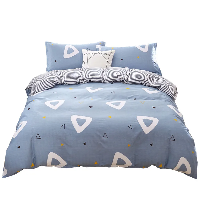 

Duvet Cover Set 4 Set Cotton Twin Full Size Bedding Set Twill Printed Single Double Bed Sheets Quilt Cover Queen Cute Bedding