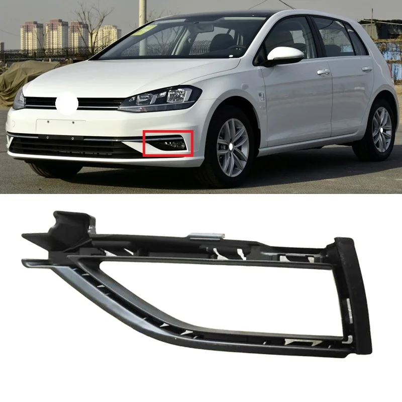 Yasong For VW Golf MK7.5 2018 2019 2020 Side Door Wing Rearview Mirror Cover Housing Frame Casing Cap Lid Cover 5G0853211H