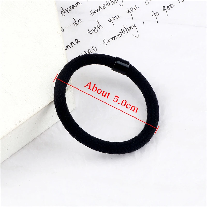 10Pcs/Set Basic Elastic Hair Bands Women Girls Headband Scrunchie Hair Rope Rubber Band Fashion Hair Accessories Ponytail Holder