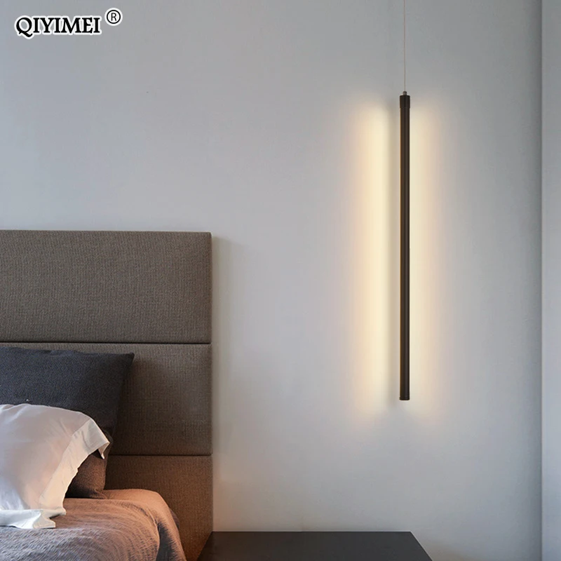 Modern Pendant Lights Minimalist LED Lighting Dimmable With Remote Control For Dining Living Study Room Cord Hanging Lamp Lustre