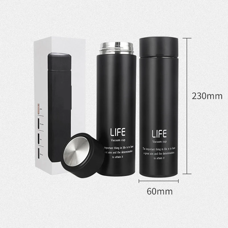 Bouteille isotherme intelligente en acier inoxydable, bouilloire, écran LCD, affichage de la température, thermos, tasse de voyage, lien VIP
