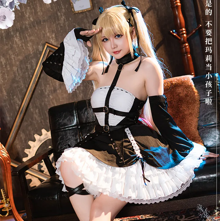 AGCOS Azur Lane Marie Rose Venus Vacation Cosplay Costume Woman Sexy Dress Halloween Outfits Dresses Costumes Cosplay