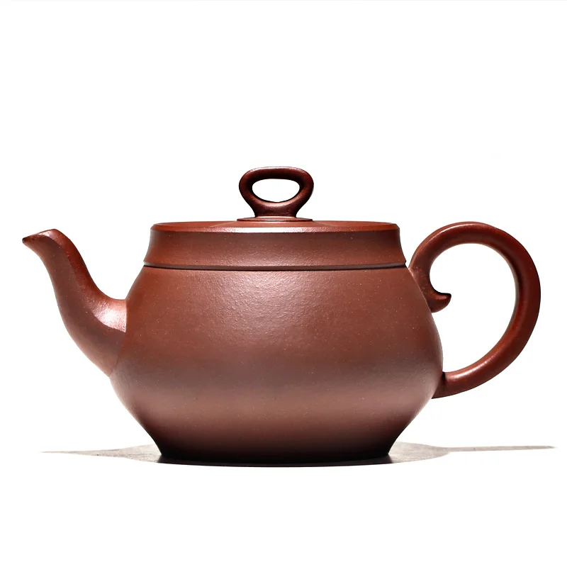 ★Yixing purple clay teapot famous original mine handmade Kungfu teapot tea set bottom trough qingsiyuan teapot 310ML