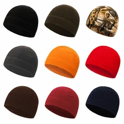 Unisex Outdoor Fleece Hats Camping Hiking Caps Windproof Winter Warm Hat Fishing Cycling Hunting Tactical Cap