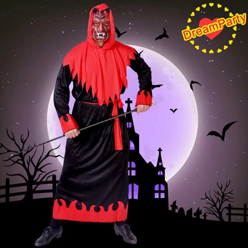 Performances For Men Cosplay Costume hot sell Halloween Costumes Devil Death Vampire Terror