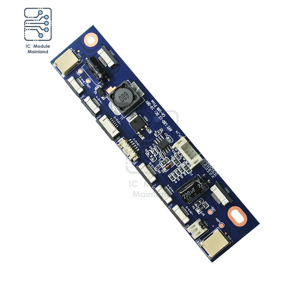 Onduleur multifonction CA-188 pour rétro-éclairage LED, courant Constant, carte de commande, 12 connecteurs, testeur de bande LED, Standard