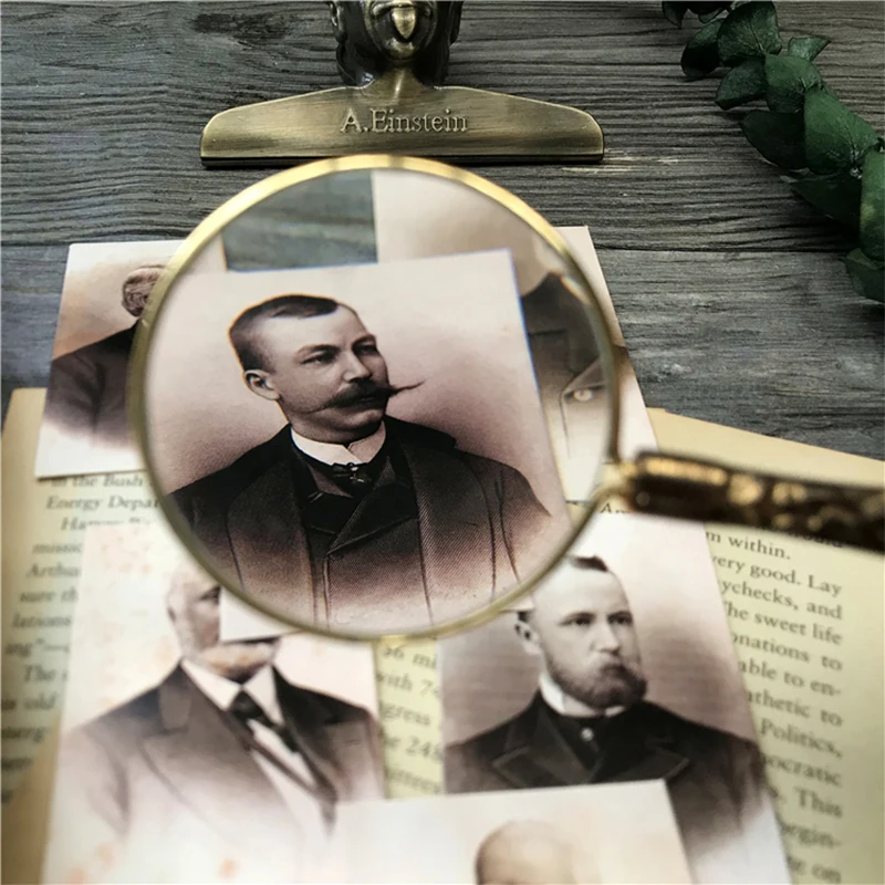 Dżentelmen portret materiał DIY Scrapbooking śmieci dziennik baza kolaż TAG. Rekwizyty fotograficzne dekoracji