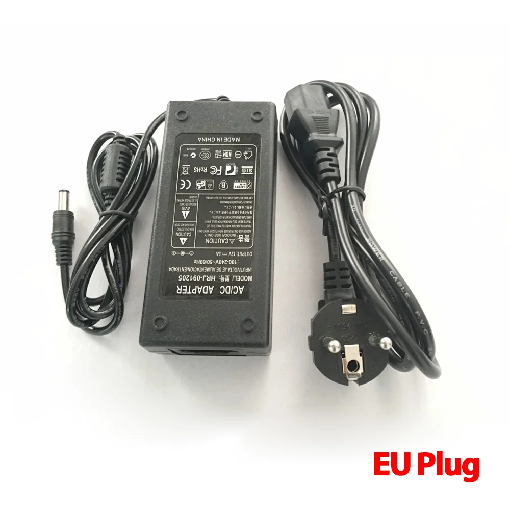 AHCBIVN 12V 5A 4 Port CCTV Camera AC Adapter Power Supply Box For The CCTV Camera