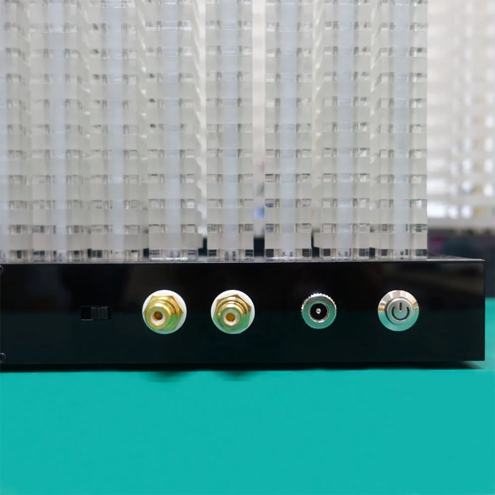 Creative Professional 14-Segment เครื่องวิเคราะห์สเปกตรัมตัวบ่งชี้ระดับสเปกตรัมเพลง LED จังหวะคอลัมน์ VU