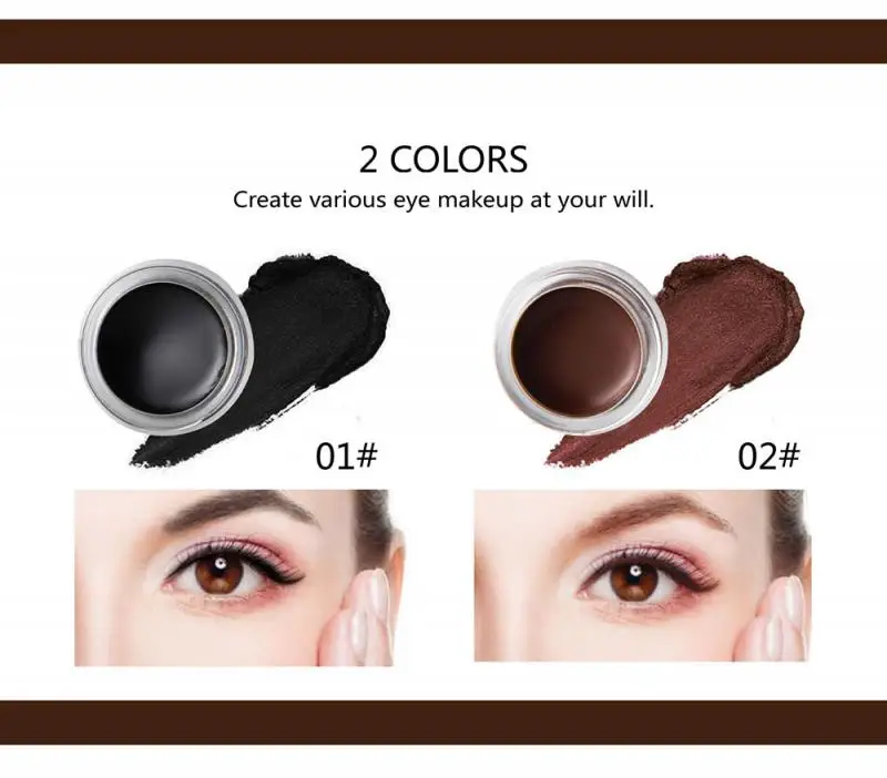 Magische Halo Augenbraue Bleistift 3D Farbton Wasserdicht Anhaltende Natürliche Make-Up Kosmetik Eye Brow Gel Schönheit Werkzeug Mit Pinsel TSLM2