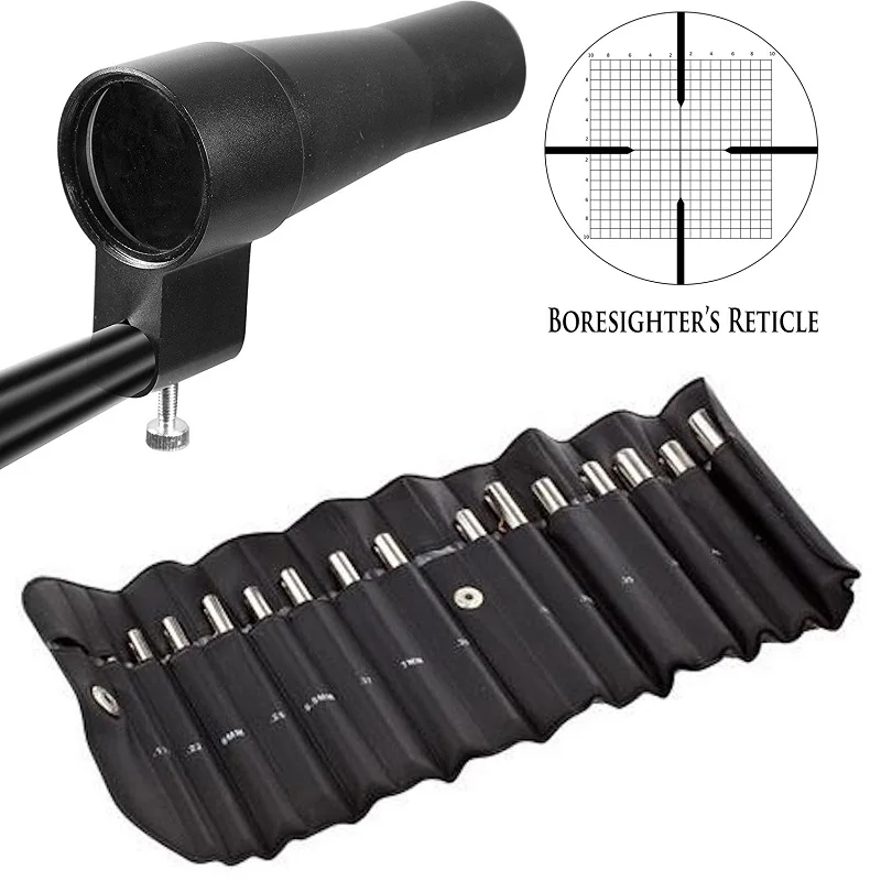 Optics Boresighter Kits 3 Options, for Calibers from .177 to .50